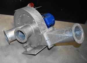 The whole thing is hot-dip galvanized