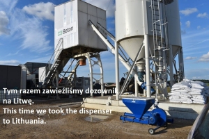 Dozownik na Litwie w  C3 Beton