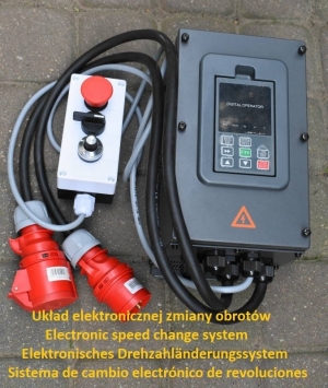 Regulator obrotów silnika dmuchawy