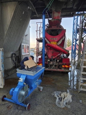 praca dozownikiem zbrojenia rozproszonego