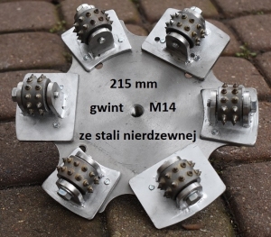 Tarcza 215 mm z gwintem M14