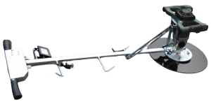 Zacieraczka do prafabrykatów betonowych. Regulacja rączki od pionu do poziomu. Akumulatorowa lub na 230V